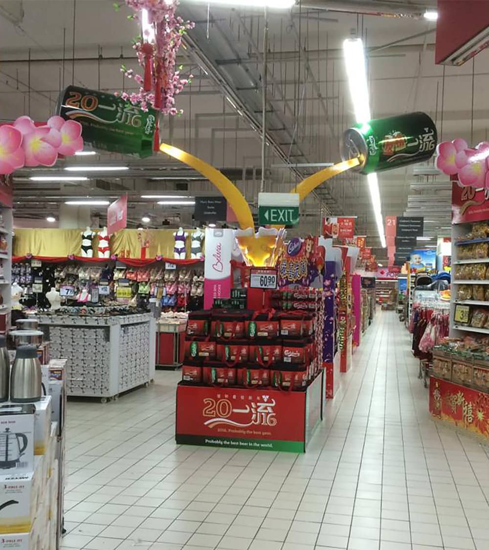 Super/Hyper Market Impactful Displays